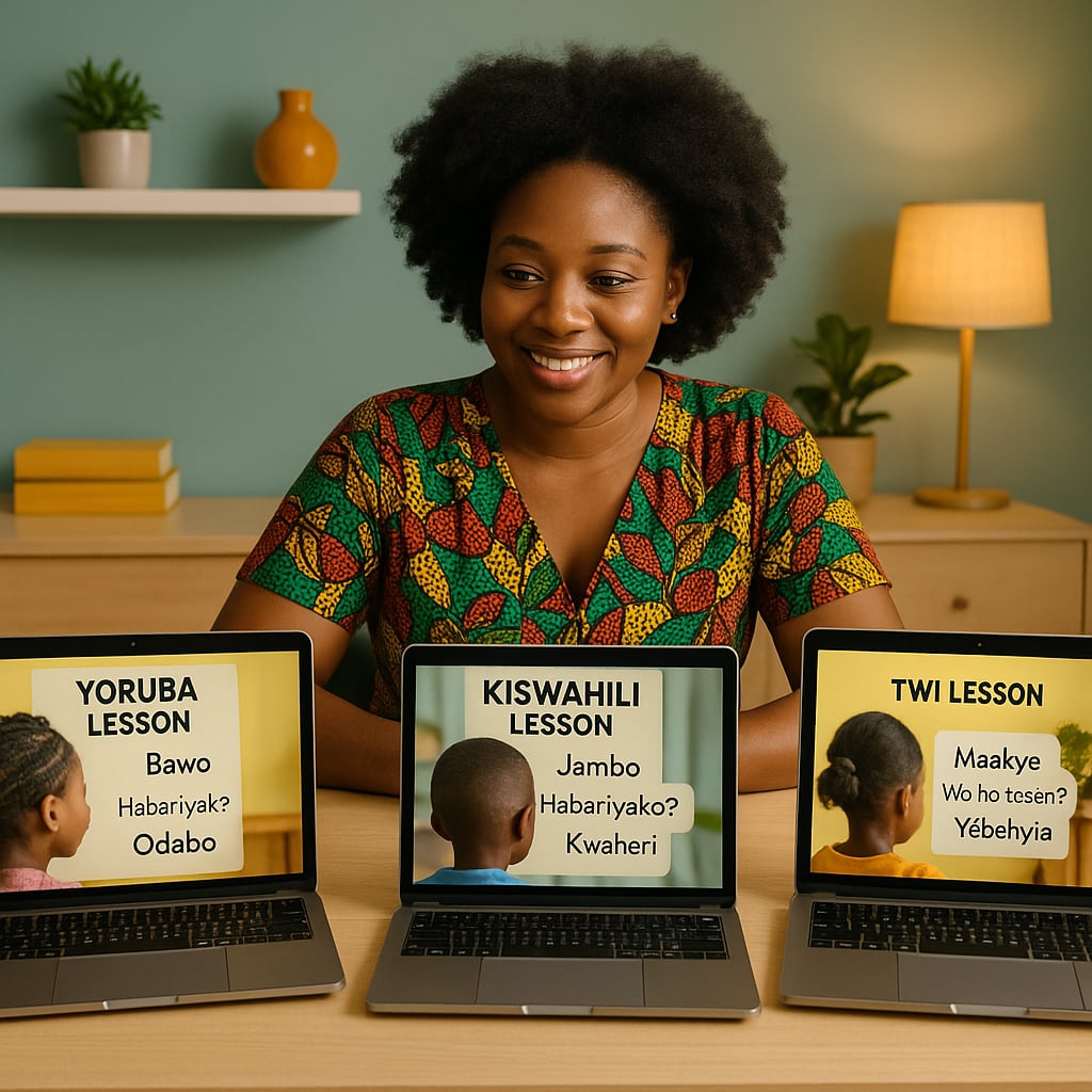 iSPEAK educators teaching African languages online